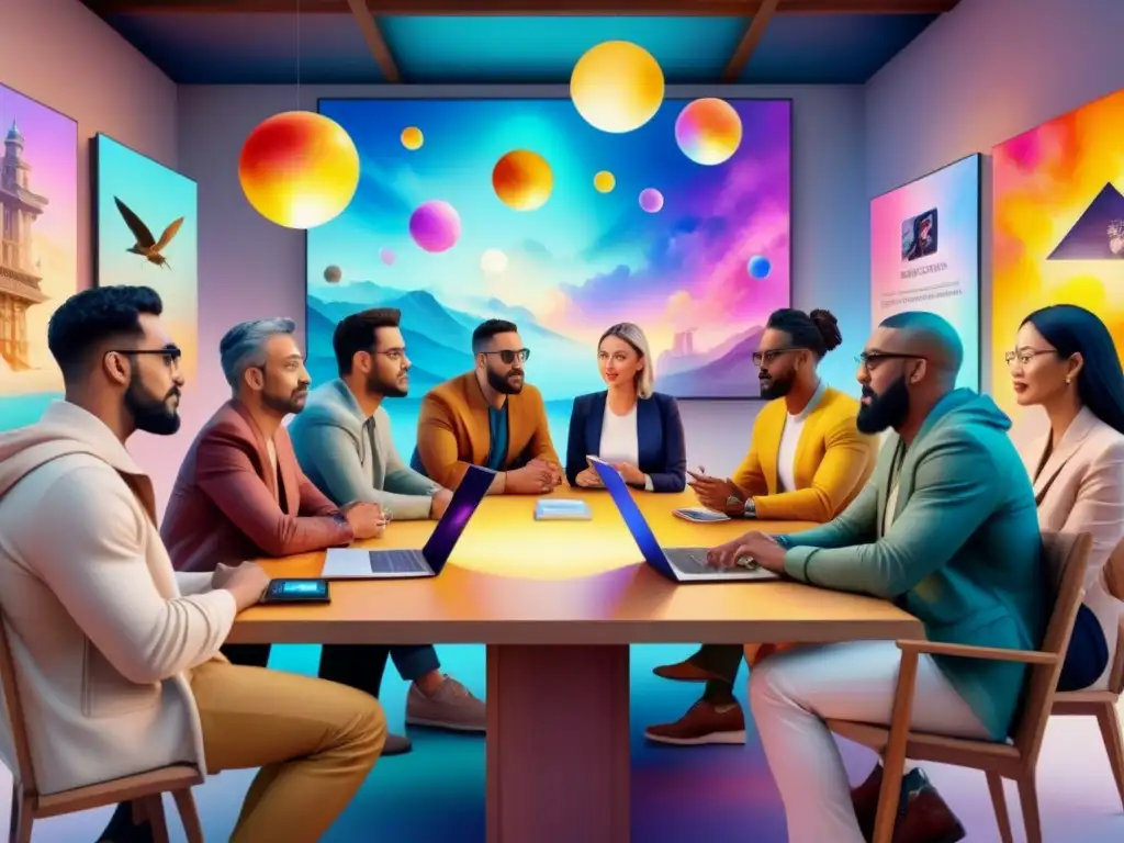 Un animado debate entre artistas de todo el mundo sobre NFT arte: democratización versus burbuja especulativa