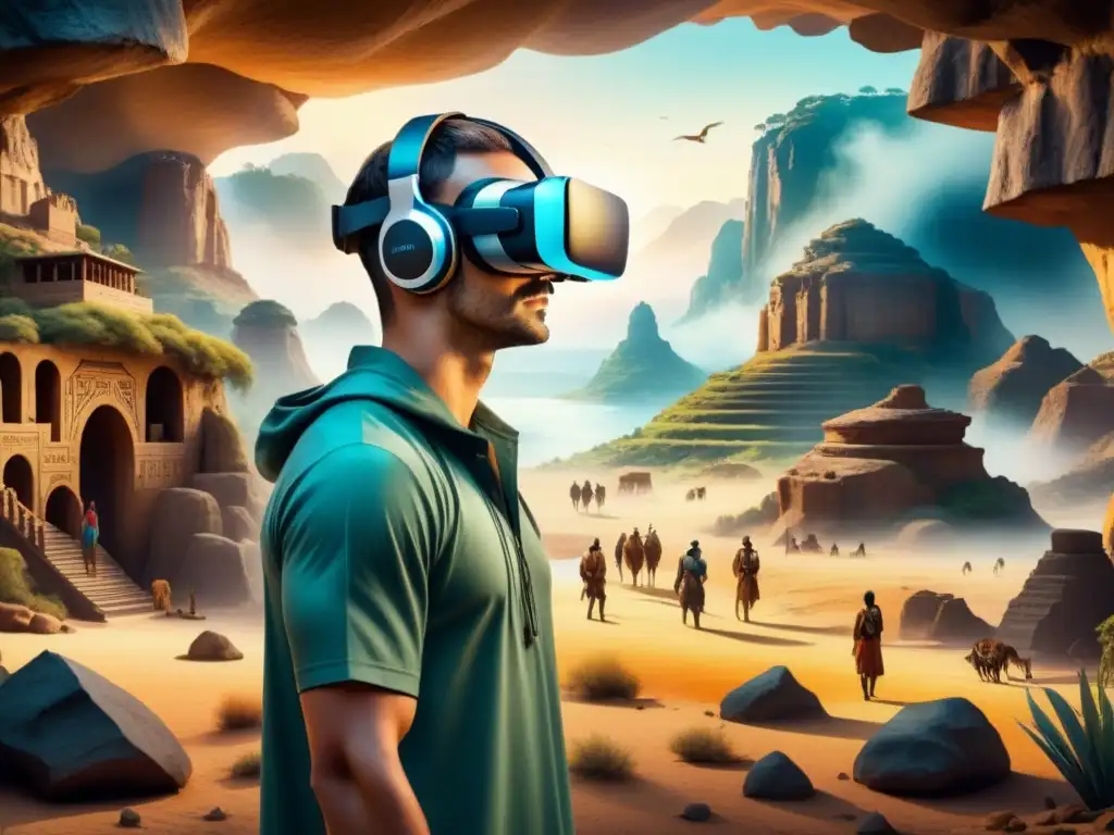 Fusión de arte ancestral y realidad virtual: una mezcla armoniosa entre tecnología y patrimonio cultural