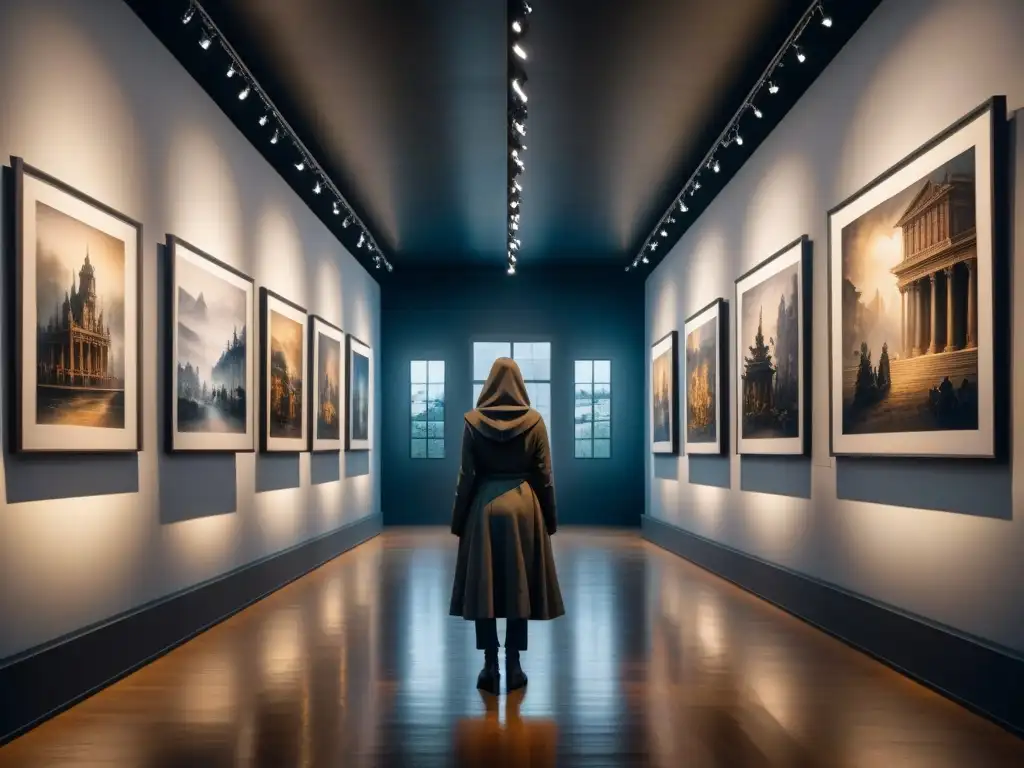 Enigmática exposición de arte oscuro en cultura contemporánea