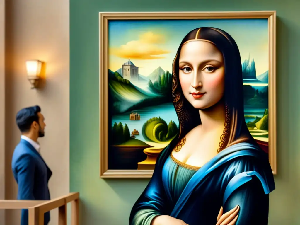 La enigmática sonrisa de la Mona Lisa destacando la técnica sfumato de Leonardo da Vinci