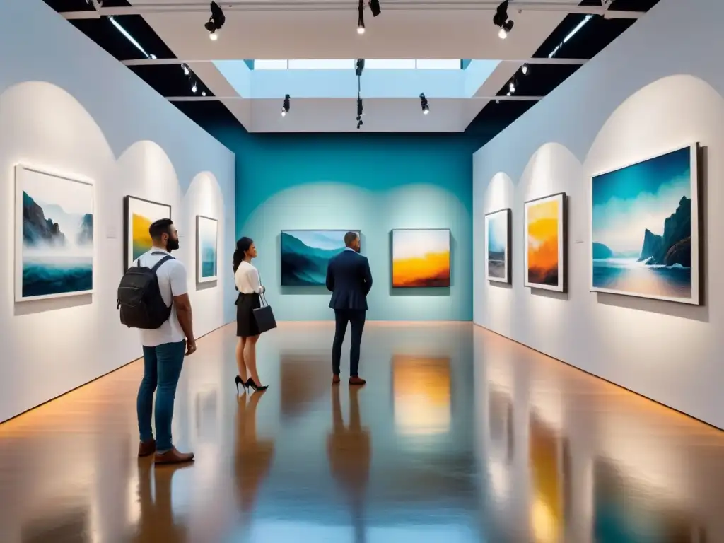 Una exposición de arte diversa y vibrante curada por un papel curador, destacando la importancia de la diversidad artística