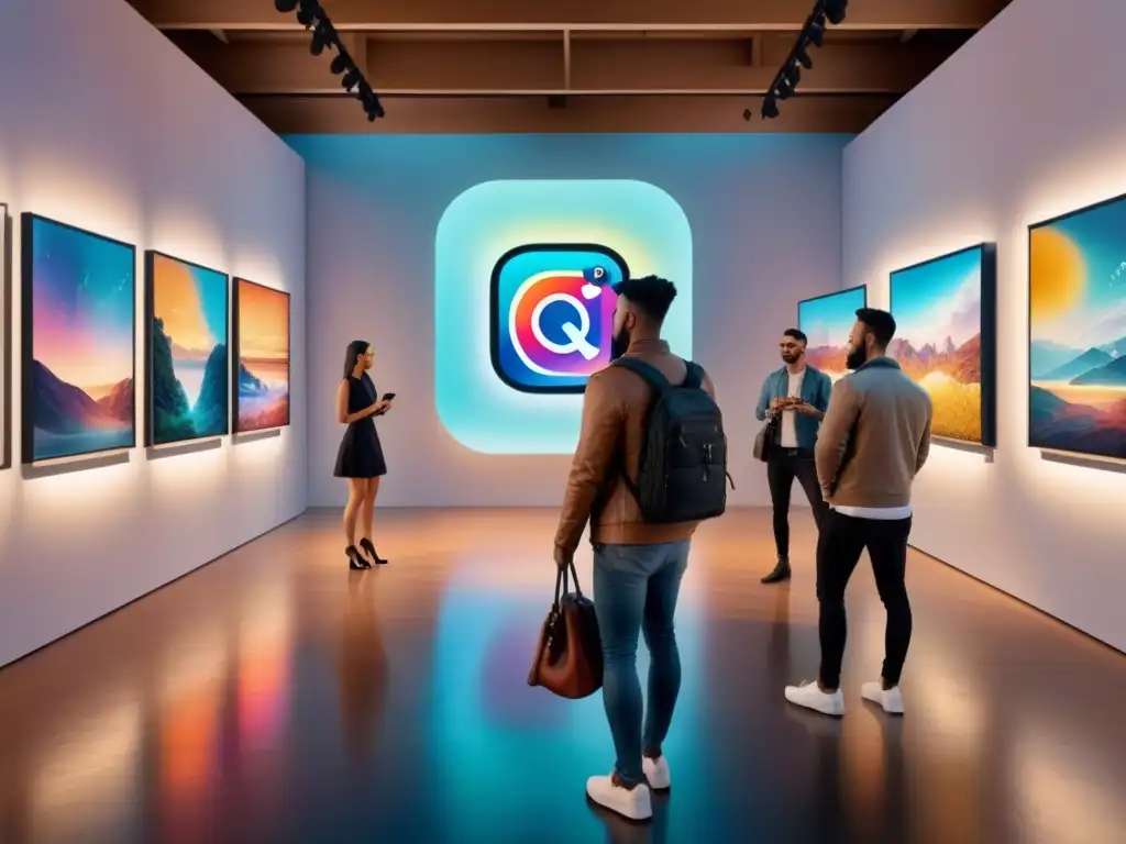 Una galería de arte digital en Instagram rebosante de creatividad y comunidad