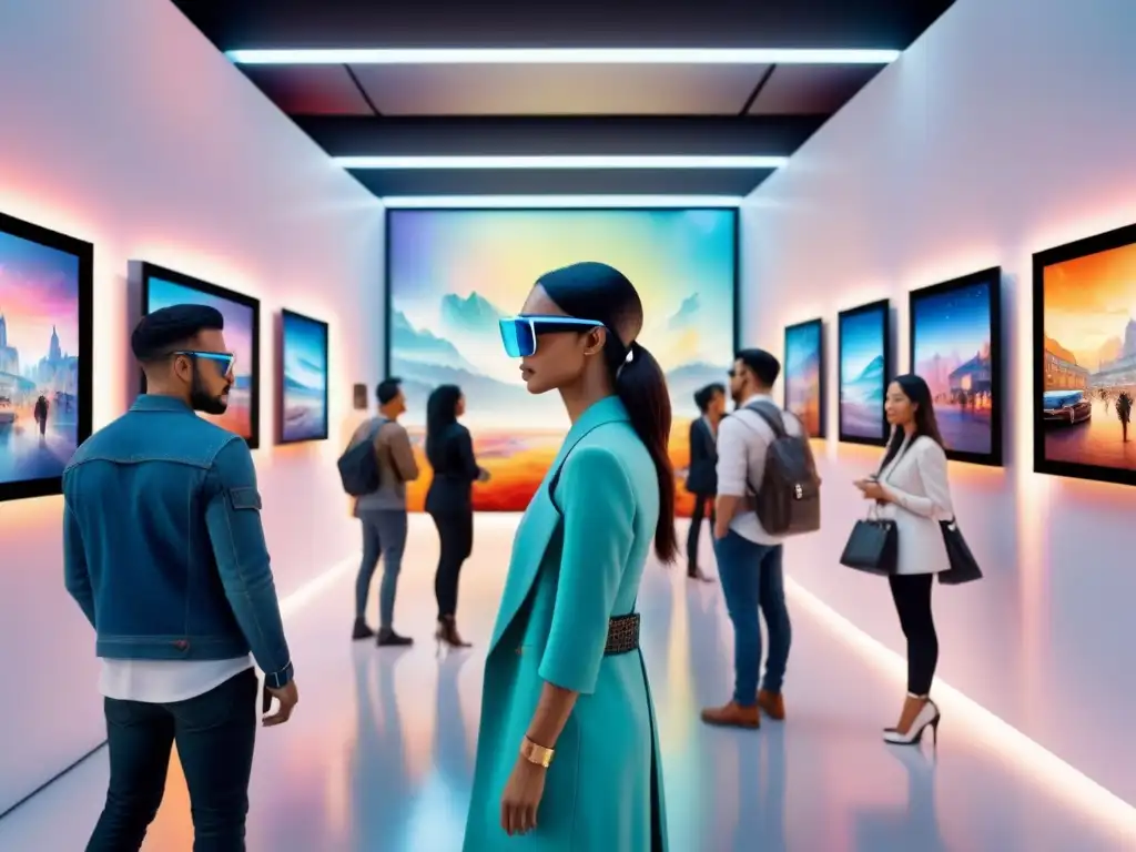 Una revolución digital en arte, galerías virtuales llenas de vida y color