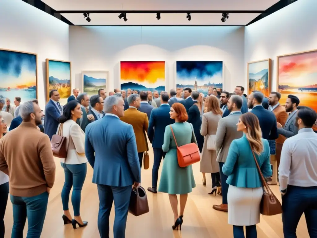 Subasta de arte: intensas guerras culturales en una galería contemporánea