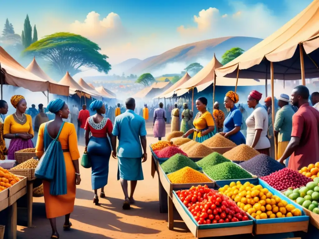 Vibrante mercado africano: ascenso arte africano subastas globales